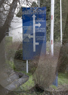 East Sussex migrant site in Bexhill-on-Sea, UK. 