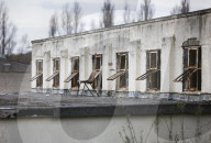 East Sussex migrant site in Bexhill-on-Sea, UK. 
