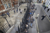 Prince Harry leaves The High Court in central London.