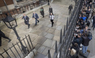 Prince Harry leaves The High Court in central London.