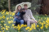 Spring flowers on Wimbledon Common south-west London, UK.