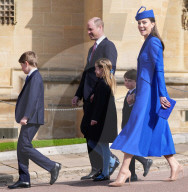 ROYALS - Die königliche Familie besucht die Ostermesse in Windsor