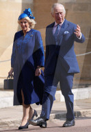ROYALS - Die königliche Familie besucht die Ostermesse in Windsor