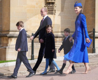 ROYALS - Die königliche Familie besucht die Ostermesse in Windsor