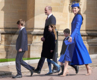 ROYALS - Die königliche Familie besucht die Ostermesse in Windsor