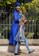 ROYALS - Die königliche Familie besucht die Ostermesse in Windsor