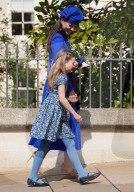ROYALS - Die königliche Familie besucht die Ostermesse in Windsor