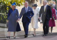 ROYALS - Die königliche Familie besucht die Ostermesse in Windsor