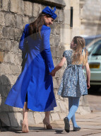 ROYALS - Die königliche Familie besucht die Ostermesse in Windsor