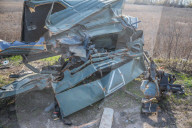 NEWS - Ukraine-Krieg: Russischer Panzer, zerstört in der Schlacht von Izyum