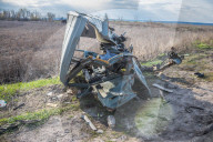 NEWS - Ukraine-Krieg: Russischer Panzer, zerstört in der Schlacht von Izyum