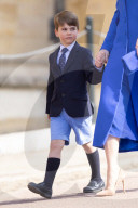 ROYALS - Prinz Louis bei der traditionellen Ostermesse in der St. George‘s Chapel in Windsor