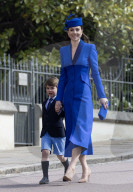ROYALS - Prinz Louis bei der traditionellen Ostermesse in der St. George‘s Chapel in Windsor