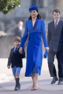 ROYALS - Prinz Louis bei der traditionellen Ostermesse in der St. George‘s Chapel in Windsor