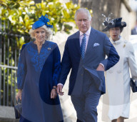 Die britische Königsfamilie bei der Ostermesse in Windsor