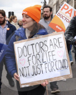 Striking Junior Doctors Rally & March
