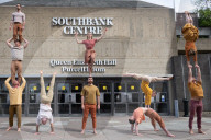Humans 2.0. by Circa at Queen Elizabeth Hall, Southbank Centre, London, Great Britain 
Press photocall 12th April 2023