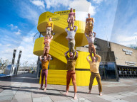Humans 2.0. by Circa at Queen Elizabeth Hall, Southbank Centre, London, Great Britain 
Press photocall 12th April 2023