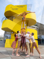 Humans 2.0. by Circa at Queen Elizabeth Hall, Southbank Centre, London, Great Britain 
Press photocall 12th April 2023
