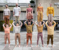 Humans 2.0. by Circa at Queen Elizabeth Hall, Southbank Centre, London, Great Britain 
Press photocall 12th April 2023