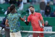 TENNIS - Lorenzo Musetti (Ita) besiegt Novak Djokovic (Ser) bei den Rolex Monte Carlo Masters