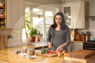 Dietician and Author Priya Tew in her Kitchen