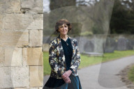 Professor Sarah Tarlow inside the grounds of St Wulfram's church in Grantham where she lives