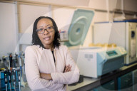 Dr Kundai Chinyenze, a senior research scientist at Chelsea and Westminster hospital specialising in HIV vaccine work
