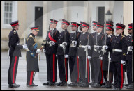 The King inspects the 200th Sandhurst’s Sovereign’s Parade