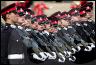 The King inspects the 200th Sandhurst’s Sovereign’s Parade