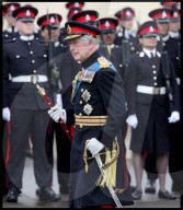 The King inspects the 200th Sandhurst’s Sovereign’s Parade