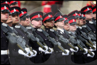 The King inspects the 200th Sandhurst’s Sovereign’s Parade
