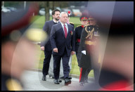 The King inspects the 200th Sandhurst’s Sovereign’s Parade