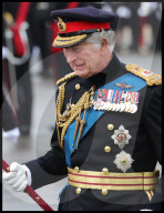 The King inspects the 200th Sandhurst’s Sovereign’s Parade