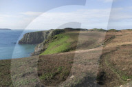 Skomer Island off the Pembrokeshire Coast