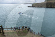 Skomer Island off the Pembrokeshire Coast