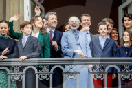 Die dänische Königsfamilie feiert den 83. Geburtstag von Königin Margrethe in Kopenhagen