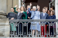 Die dänische Königsfamilie feiert den 83. Geburtstag von Königin Margrethe in Kopenhagen