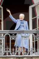 Die dänische Königsfamilie feiert den 83. Geburtstag von Königin Margrethe in Kopenhagen