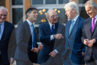 The Prime Minister Rishi Sunak hosts Belfast Good Friday Agreement dinner