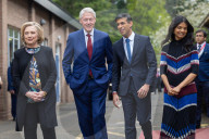 The Prime Minister Rishi Sunak attends the Agreement 25 conference