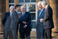 The Prime Minister Rishi Sunak hosts Belfast Good Friday Agreement dinner