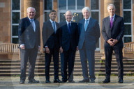 The Prime Minister Rishi Sunak hosts Belfast Good Friday Agreement dinner