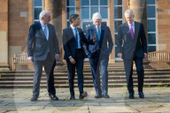 The Prime Minister Rishi Sunak hosts Belfast Good Friday Agreement dinner