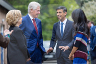 The Prime Minister Rishi Sunak attends the Agreement 25 conference