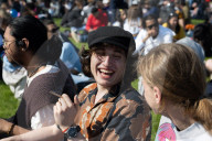The annual 420 gathering in Hyde Park, London, UK.