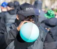 The annual 420 gathering in Hyde Park, London, UK.