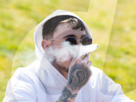 The annual 420 gathering in Hyde Park, London, UK.