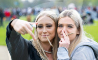 The annual 420 gathering in Hyde Park, London, UK.