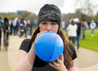 The annual 420 gathering in Hyde Park, London, UK.